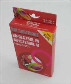 BROTHER LC1240XL/LC75XL MAGENTA COMPATIBLE