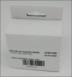 REMANUFACTURED 300XL BLACK  FOR USE IN HP PRINTERS