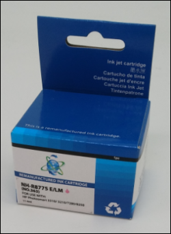 REMANUFACTURED 363 LIGHT MAGENTA FOR USE IN HP PRINTERS