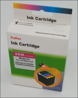 REMANUFACTURED 88XL MAGENTA  FOR USE IN HP PRINTERS