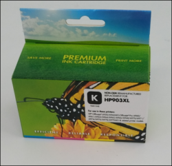 REMANUFACTURED 903XL BLACK  CARTRIDGE FOR USE IN HP PRINTERS