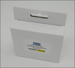 REMANUFACTURED 920XL YELLOW WITH NEW CHIP WITH INK LEVEL  FOR USE IN HP PRINTERS