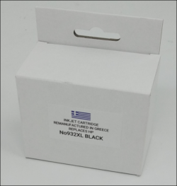 REMANUFACTURED 932XL BLACK  FOR USE IN HP PRINTERS