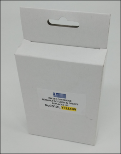 REMANUFACTURED 951XL YELLOW  FOR USE IN HP PRINTERS
