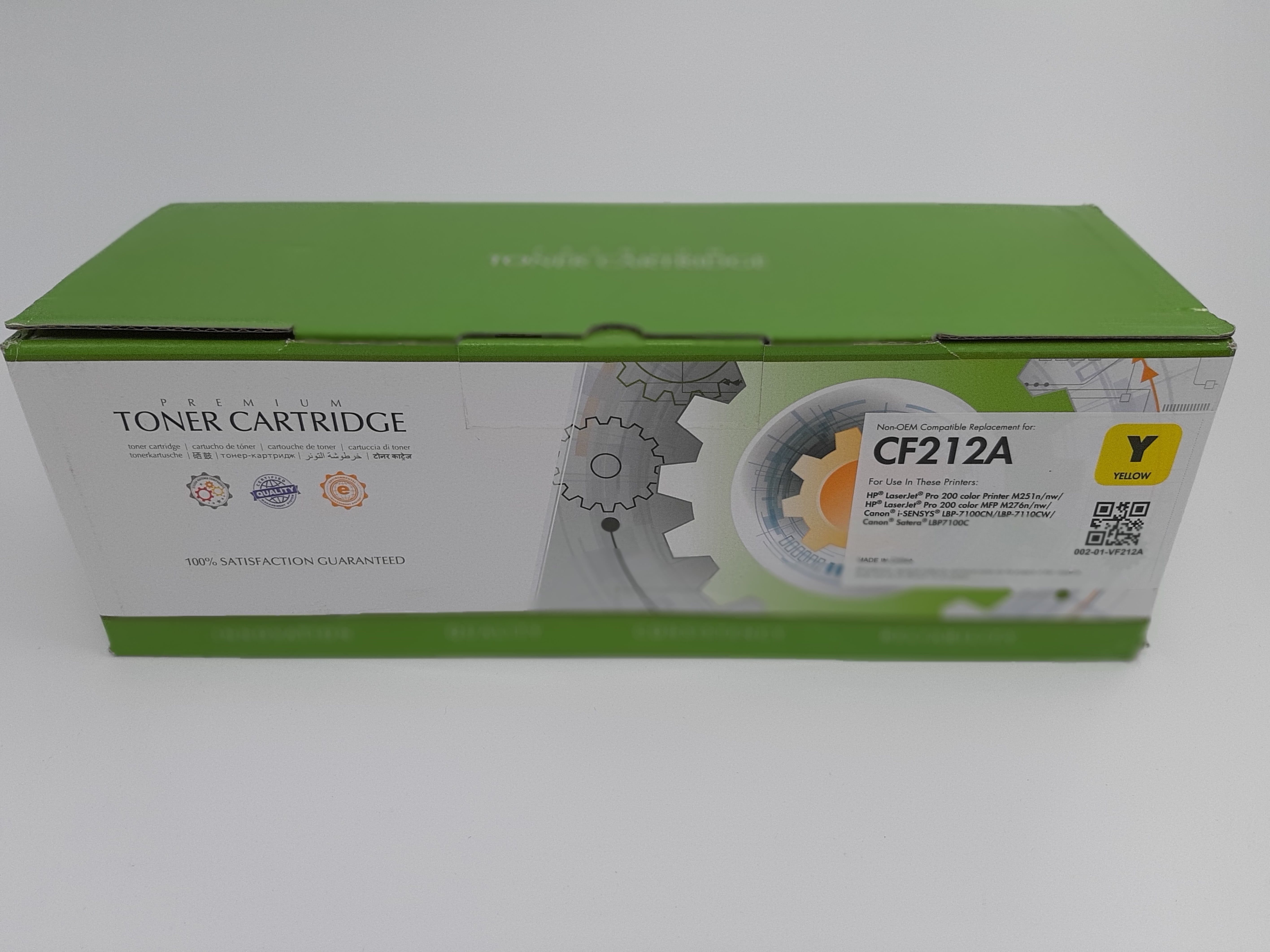 CF212A COMPATIBLE TONER YELLOW 1,8K FOR USE IN PRO 200/M251