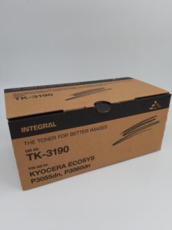 KYOSERA TK3190 COMPATIBLE TONER BLACK 25K (WITH CHIP AND WASTE BOX) FOR USE IN KYOSERA ECOSYS P3055dn/P3060dn/M3655idn/M366idn