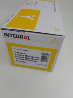 KYOSERA TK5270Y COMPATIBLE TONER YELLOW 6K FOR USE IN KYOSERA ECOSYS M6230CIDN/M6630CIDN/P6230CDN