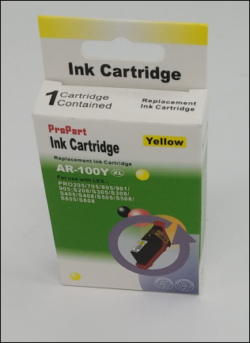 LEXMARK 100XL YELLOW REMANUFACTURED
