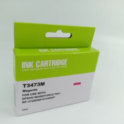 EPSON T3473 MAGENTA COMPATIBLE (34XL) FOR USE IN WORKFORCE PRO WF3725DWF/WF3720DWF