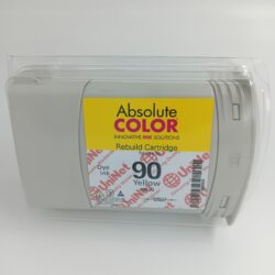 REMANUFACTURED 90 YELLOW CARTRIDGE C5065A, 400ML FOR USE IN HP PRINTERS: DESIGNJET 4000, DESIGNJET 4020, DESIGNJET 4500, DESIGNJET 4520