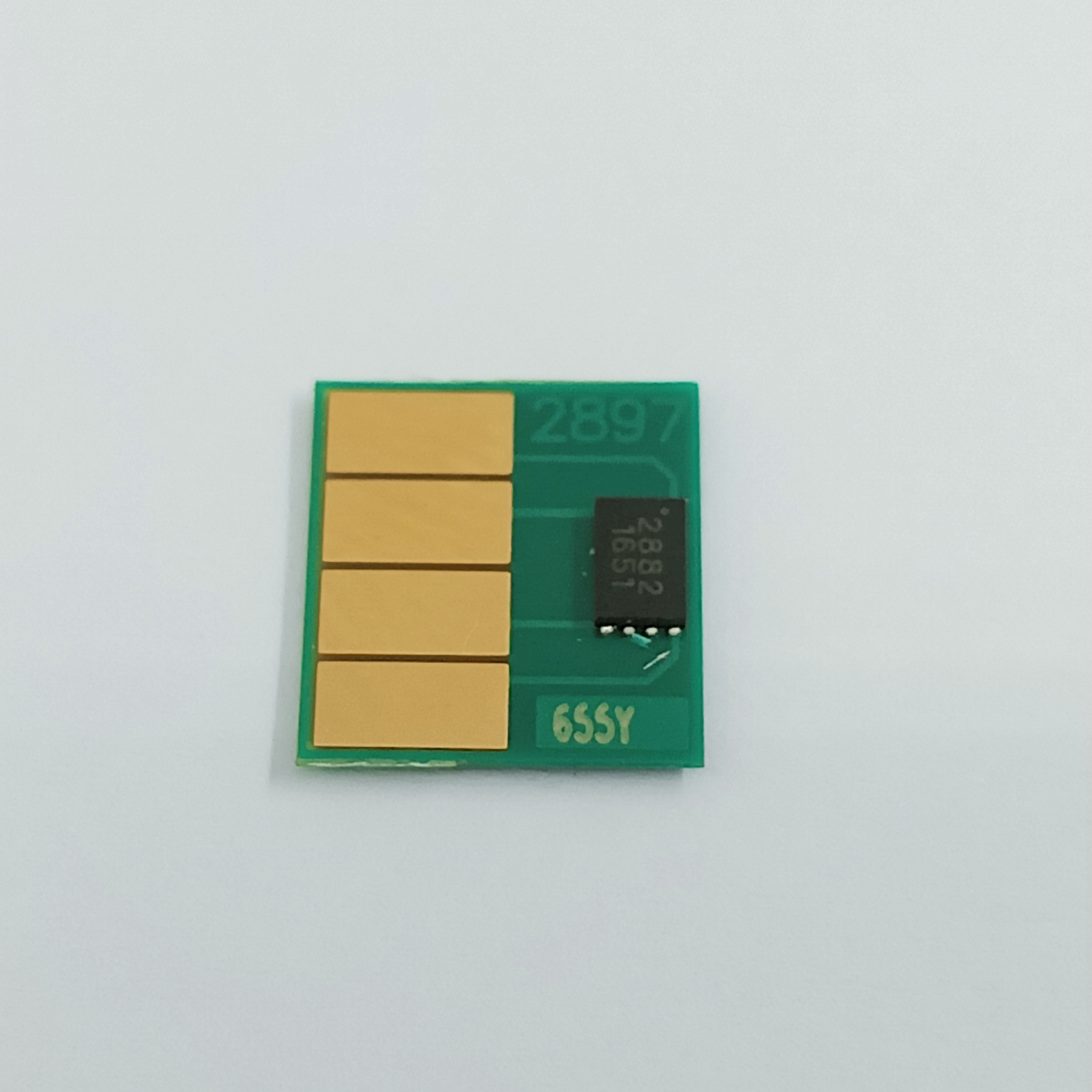 655 NON RESETABLE CHIP YELLOW ALTERNATIVE PRODUCT FOR USE IN HP CARTRIDGES