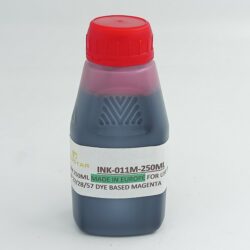 INK 011M 250ML MADE IN EUROPE FOR USE IN HP 22/28/57 DYE BASED MAGENTA (M758)