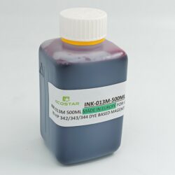 INK 013M 500ML MADE IN EUROPE FOR USE IN HP 342/343/344 ALSO FOR USE IN THE HP 22/28/57/300/301/650/652 DYE BASED MAGENTA (M776)