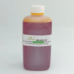 INK 013Y 1LT MADE IN EUROPE FOR USE IN HP 342/343/344 ALSO FOR USE IN THE HP 22/28/57/300/301/650/652 DYE BASED YELLOW (Y770)