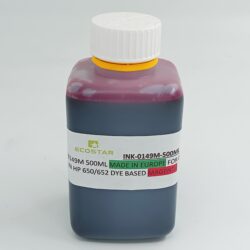 INK 0149M 500ML MADE IN EUROPE FOR USE IN HP 650/652 DYE BASED MAGENTA (M149)