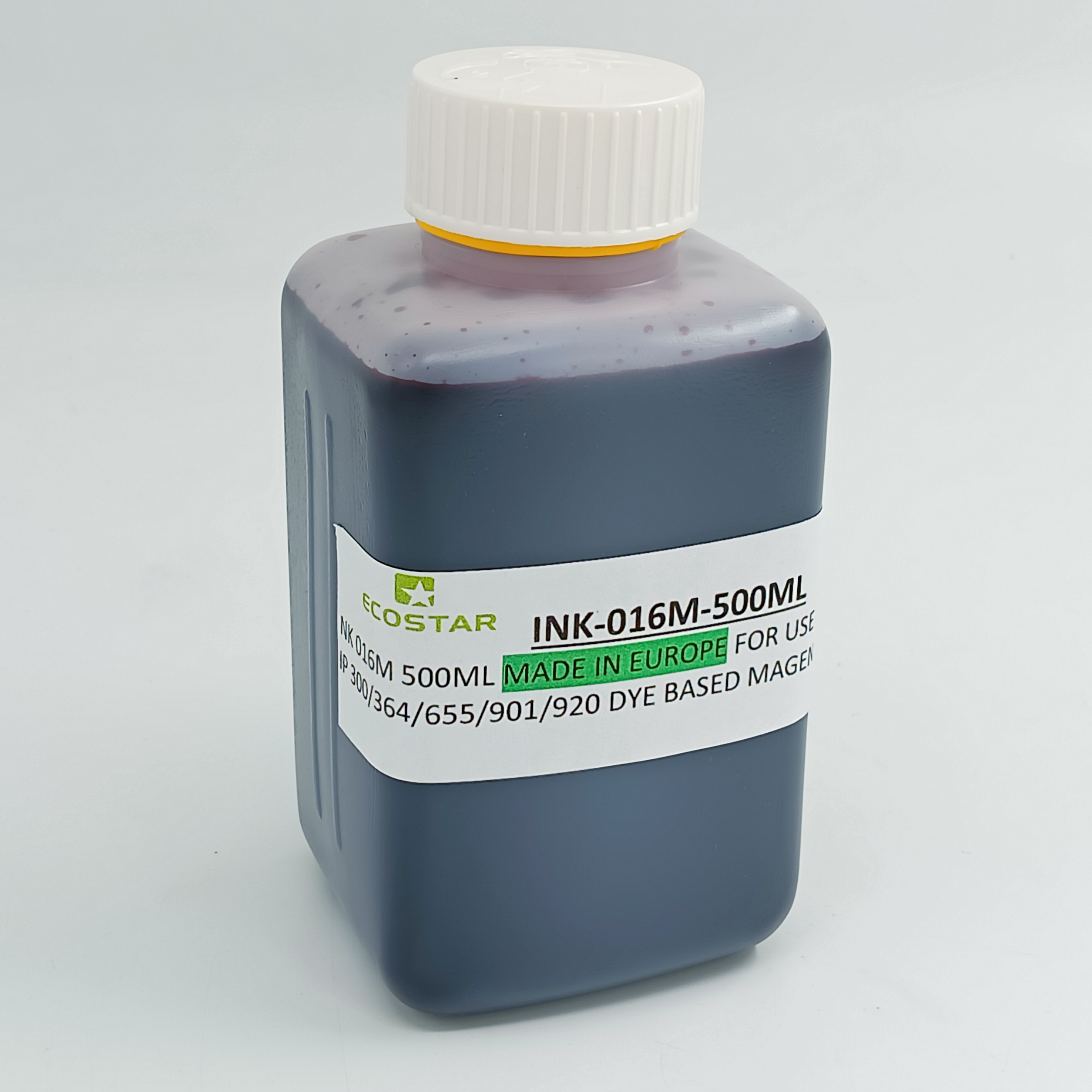 INK 016M 500ML MADE IN EUROPE FOR USE IN HP 300/364/655/901/920 DYE BASED MAGENTA (M143)