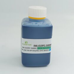 INK 019PC 500ML MADE IN EUROPE FOR HP933/951 PIGMENT CYAN (CP280)