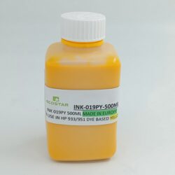 INK 019PY 500ML MADE IN EUROPE FOR HP933/951 PIGMENT YELLOW (YP280)
