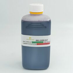 INK 124M 1LT MADE IN EUROPE FOR USE IN CANON CL521/CL526 DYE BASED MAGENTA (M124)