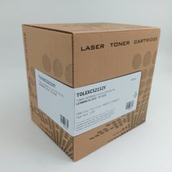 LEXMARK 24B6010 REMANUFACTURED TONER YELLOW 3K FOR USE IN LEXMARK C2132/XC2132