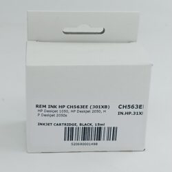 REMANUFACTURED 301XL BLACK  FOR USE IN HP PRINTERS