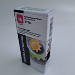 REMANUFACTURED 912XL MAGENTA  CARTRIDGE FOR USE IN HP OFFICEJET 8015, OFIICEJET PRO 8022 AIO, OFIICEJET PRO 8025, OFIICEJET PRO 8035
