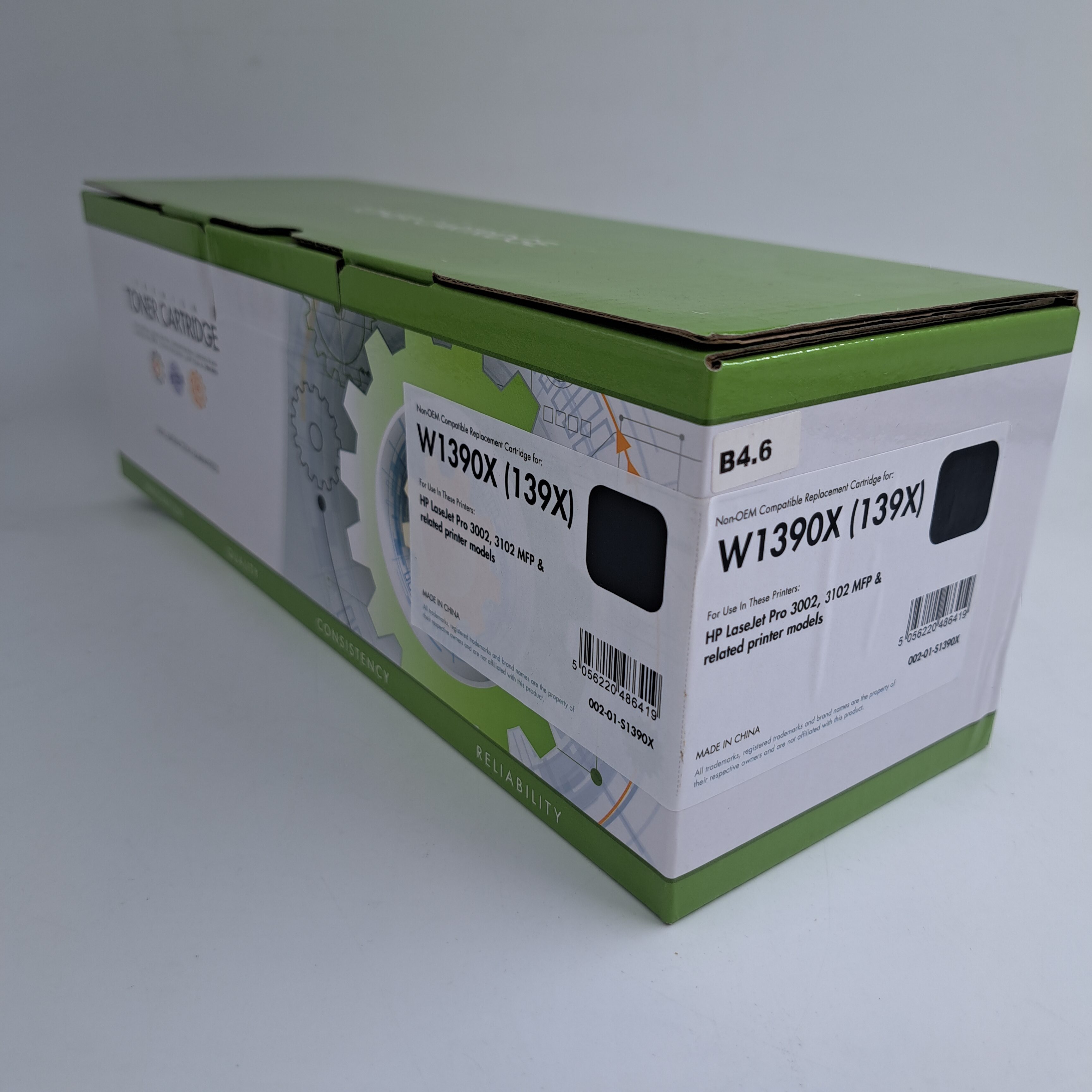 COMPATIBLE W1390X TONER BLACK 4K (139X) FOR USE IN HP LASERJET PRO 3002DN/3002DNE/3002DW/3002DWE/3102FDN/3102 FDME/3102FDW/3102FDWE