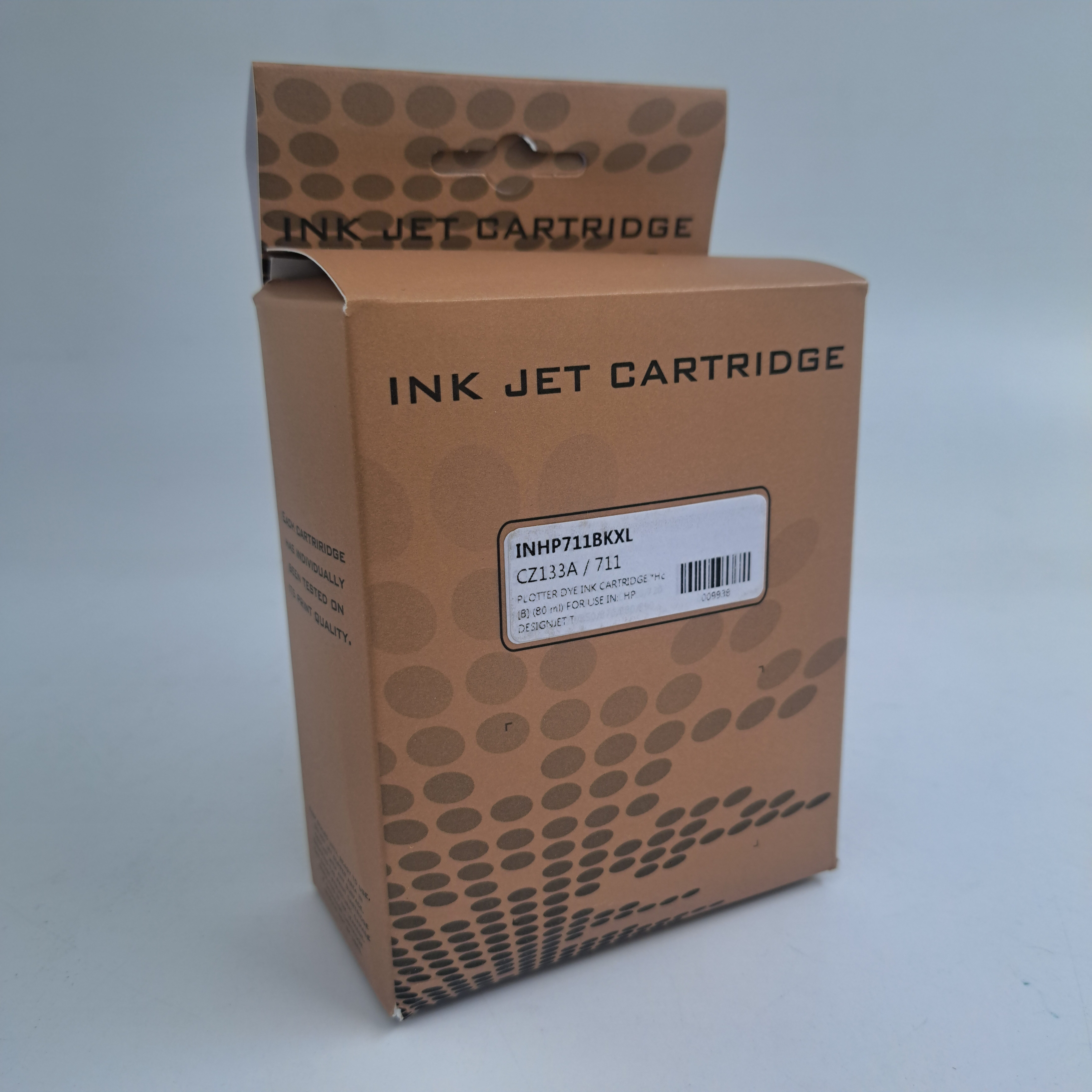 REMANUFACTURED 711XL BLACK 80ML CZ133A CARTRIDGE FOR USE IN HP PRINTERS