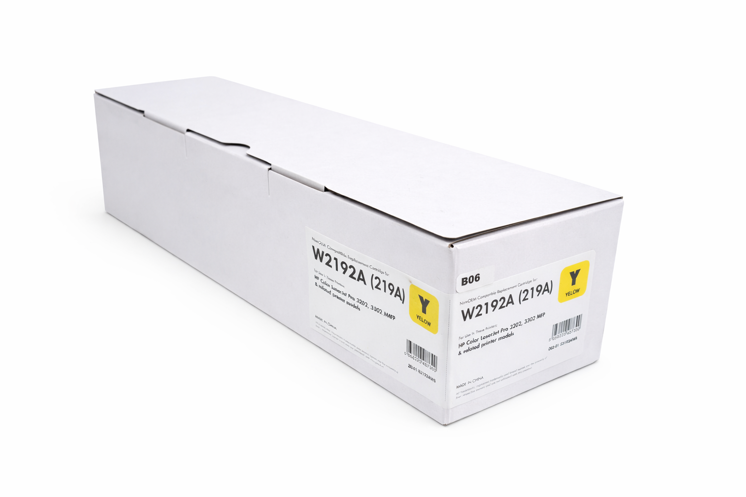 COMPATIBLE W2192A TONER YELLOW 1,2K FOR USE IN HP COLOR LASERJET PRO 3202DN/3202DW/MFP3302FDN/MFP3302FDW/MFP3302SDW