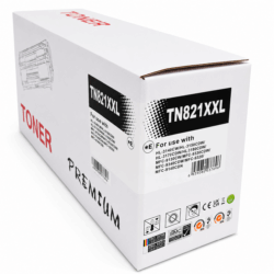 COMPATIBLE TONER TN821XXL BLACK 15K TO BE USED IN BROTHER HL-L 9430/9470 - MFC-L 9630/9670