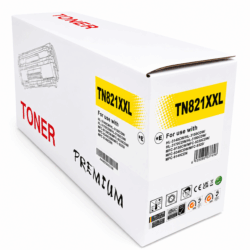 COMPATIBLE TONER TN821XXL YELLOW 12K TO BE USED IN BROTHER HL-L 9430/9470 - MFC-L 9630/9670