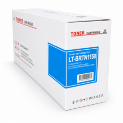 COMPATIBLE TN1150 TONER BLACK 1K TO BE USED IN BROTHER HL-L1240W, HL-L1242W, HL-L1242WXL, DCP-L1640W, DCP-L1642W. DCP-L1642WXL, DCP-L1660W