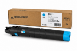 MINOLTA TN221 COMPATIBLE TONER CYAN 21K FOR USE IN KONICA MINOLTA BIZHUB  C227/287/367, DEVELOPINEO+227/+287, Olivetti dColor MF 223/283 (467g) ALTERNATIVE PRODUCT