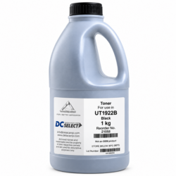 UT1922B UNIVERSALL TONER BLACK 1KG BOTTLE FOR USE IN HP LASERJET 1010/1100/1160/1320/2400/P3005/P3015/M402/4050/4100/4200/PRO M425/4250/4300/5200/PRO M401/ENTERPRISE M603/M630/P2035/P2055/P3005/P4015/P4515 ALTERNATIVE PRODUCT FOR USE IN HP CARTRIDGES